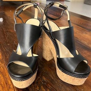 Jimmy choo platform sandals
